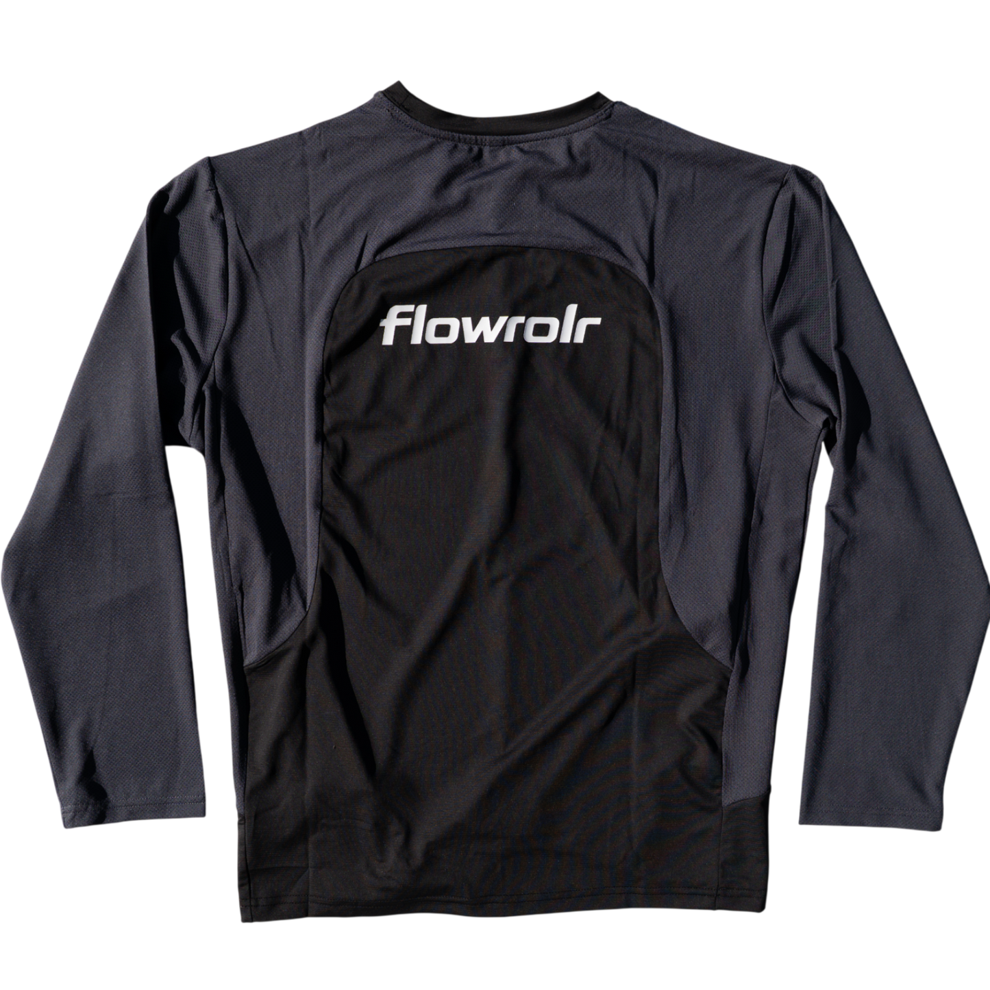 ESSENTIAL LONG SLEEVE : BLACK/GREY