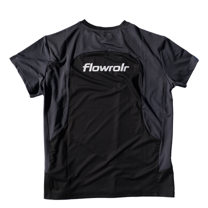 ESSENTIAL SHORT SLEEVE : BLACK/GREY